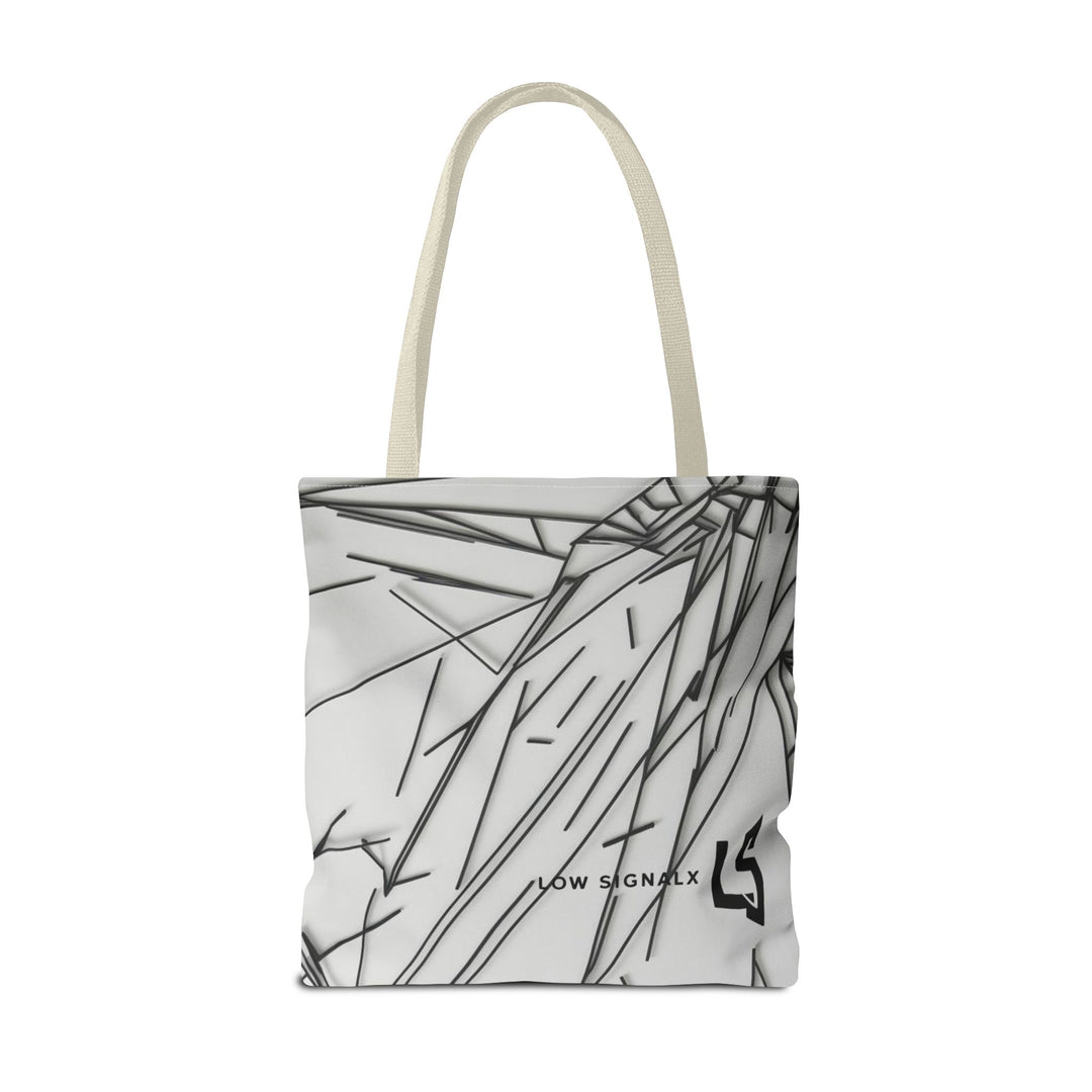 Modern Minimalist Tote Bag - Stylish Black and White Design for Everyday Use