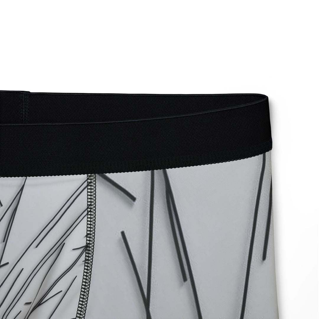 Stylish Men's Boxers with Modern Graphic Design