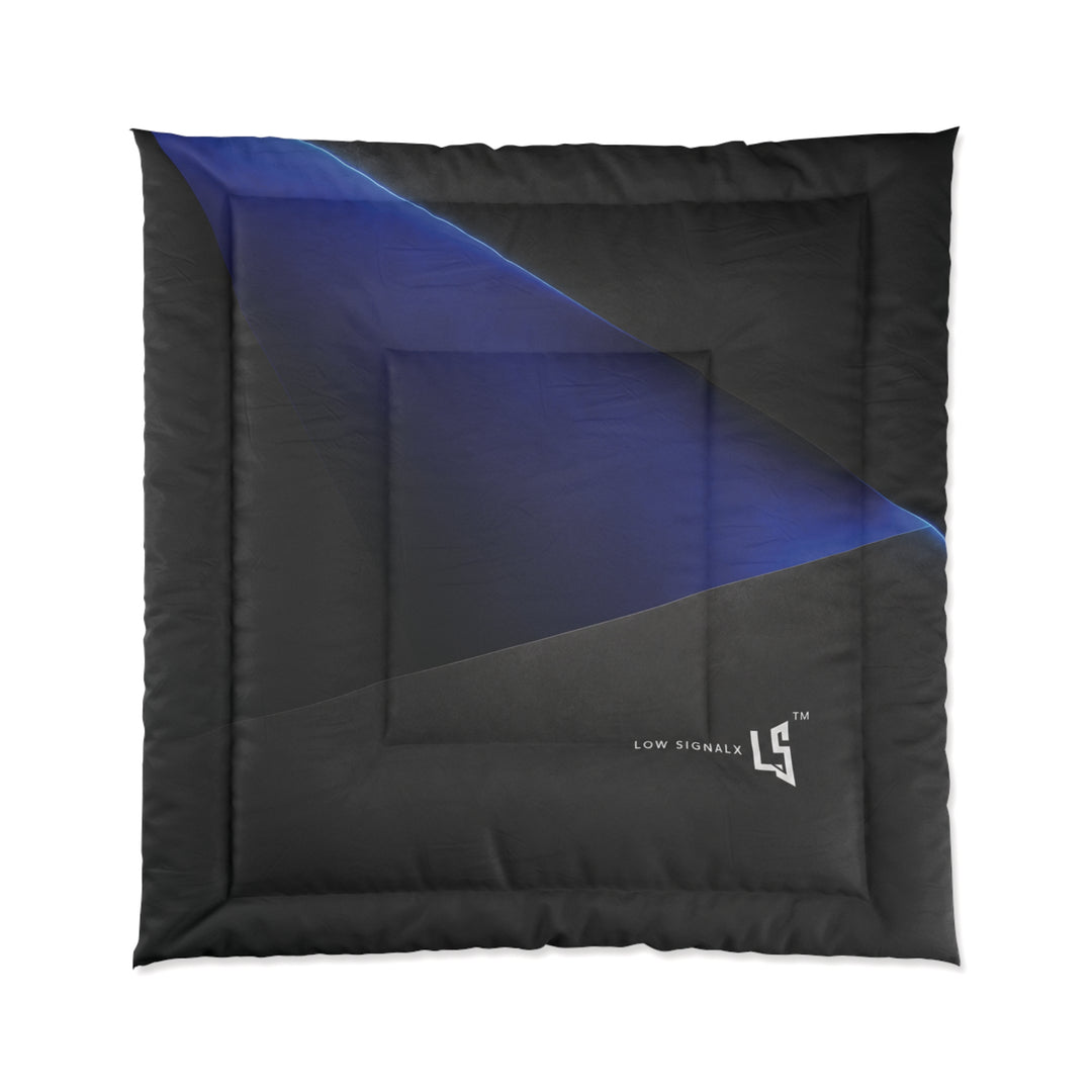 Low SignalX™ Cobalt Rift Comforter — Blue & Graphite