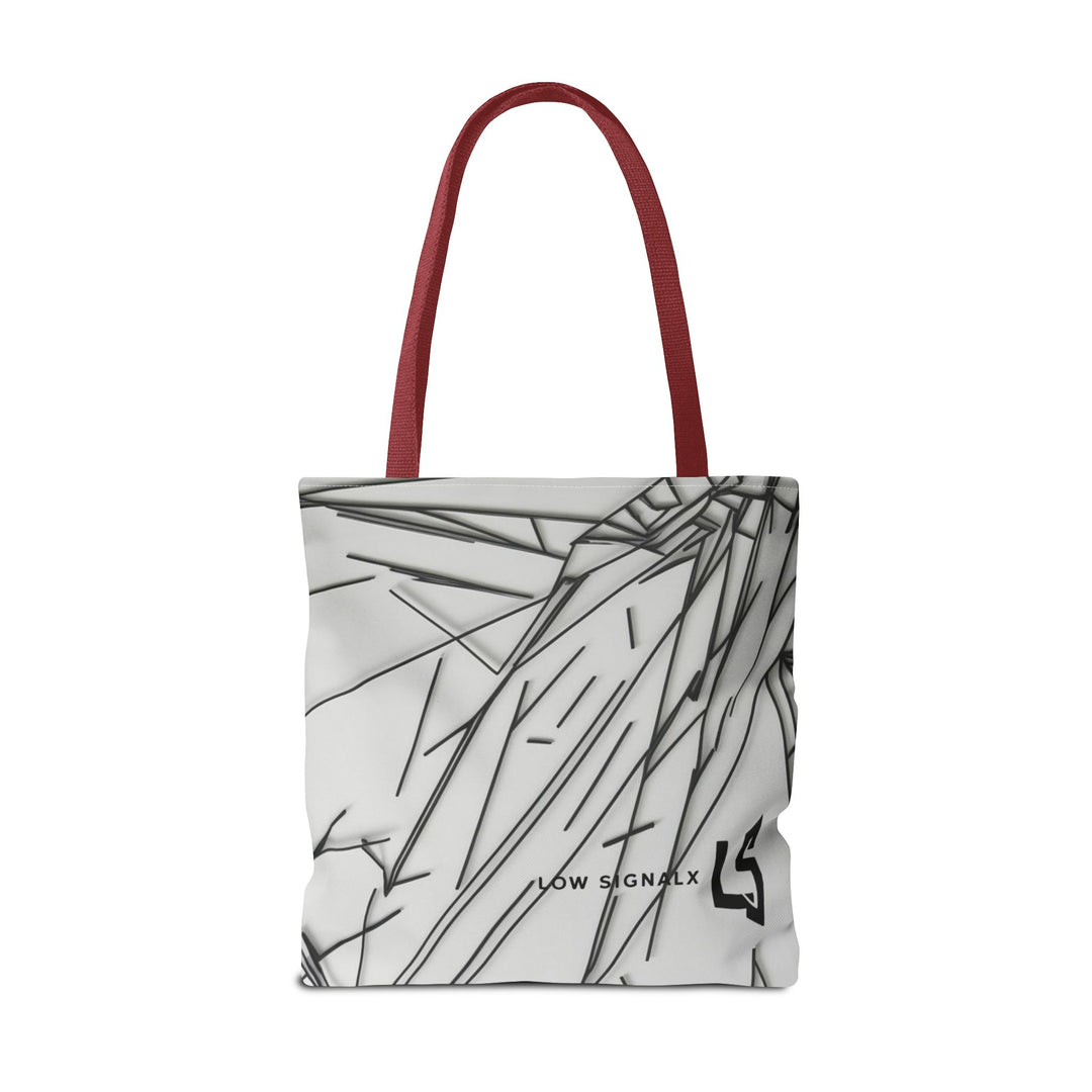 Modern Minimalist Tote Bag - Stylish Black and White Design for Everyday Use