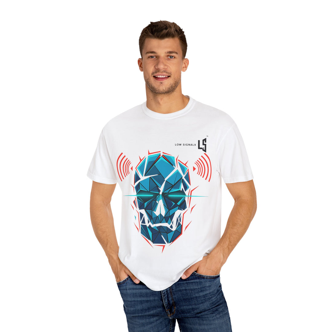 Vibrant Graphic Tee with Skull Design, Unisex Graphic T-shirt, Casual Streetwear, Gift for Music Lovers, Festival Attire, Summer Style