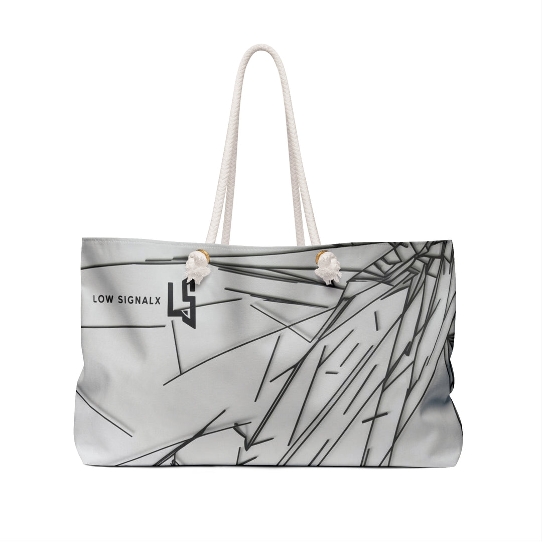 Abstract Geometric Weekender Bag | Stylish Travel Tote for Weekend Getaways