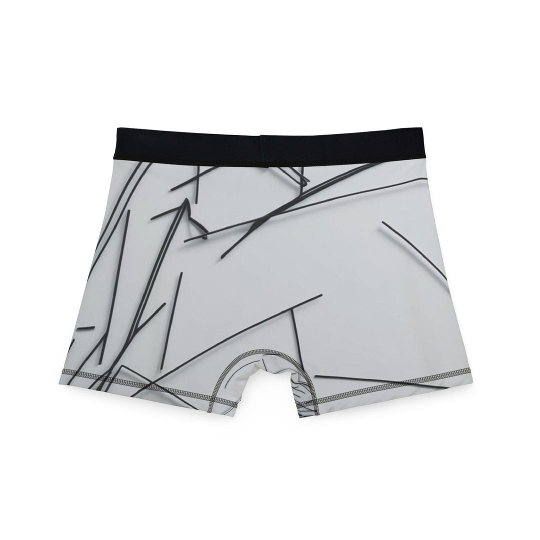 Stylish Men's Boxers with Modern Graphic Design