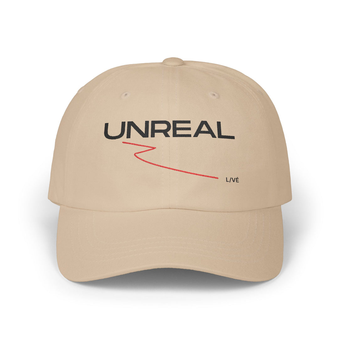 Minimalist Dad Cap - 'I EXIST' Graphic Hat -- L/VÉ