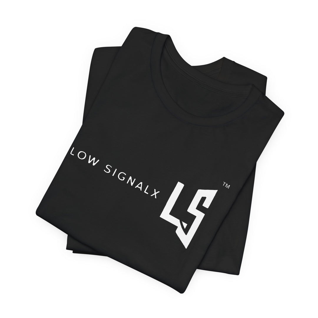 Low SignalX — Essential Logo Tee | Black