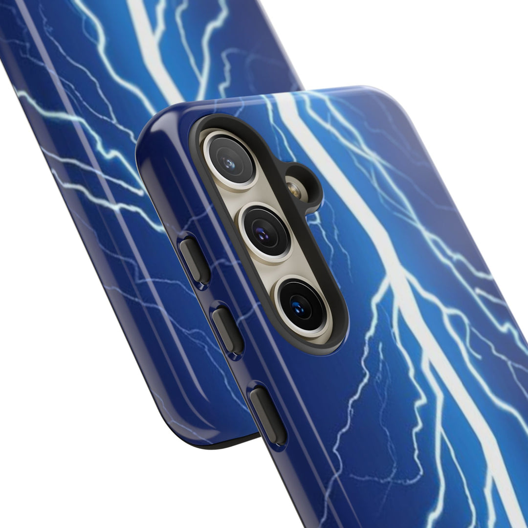 Samsung Galaxy S25 -S21 Lightning Bolt Phone Case - Tough, Stylish, and Shock-Resistant