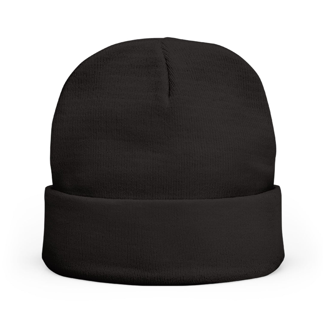 Low Signalx Embroidered Knit Beanie — Logo Winter Hat