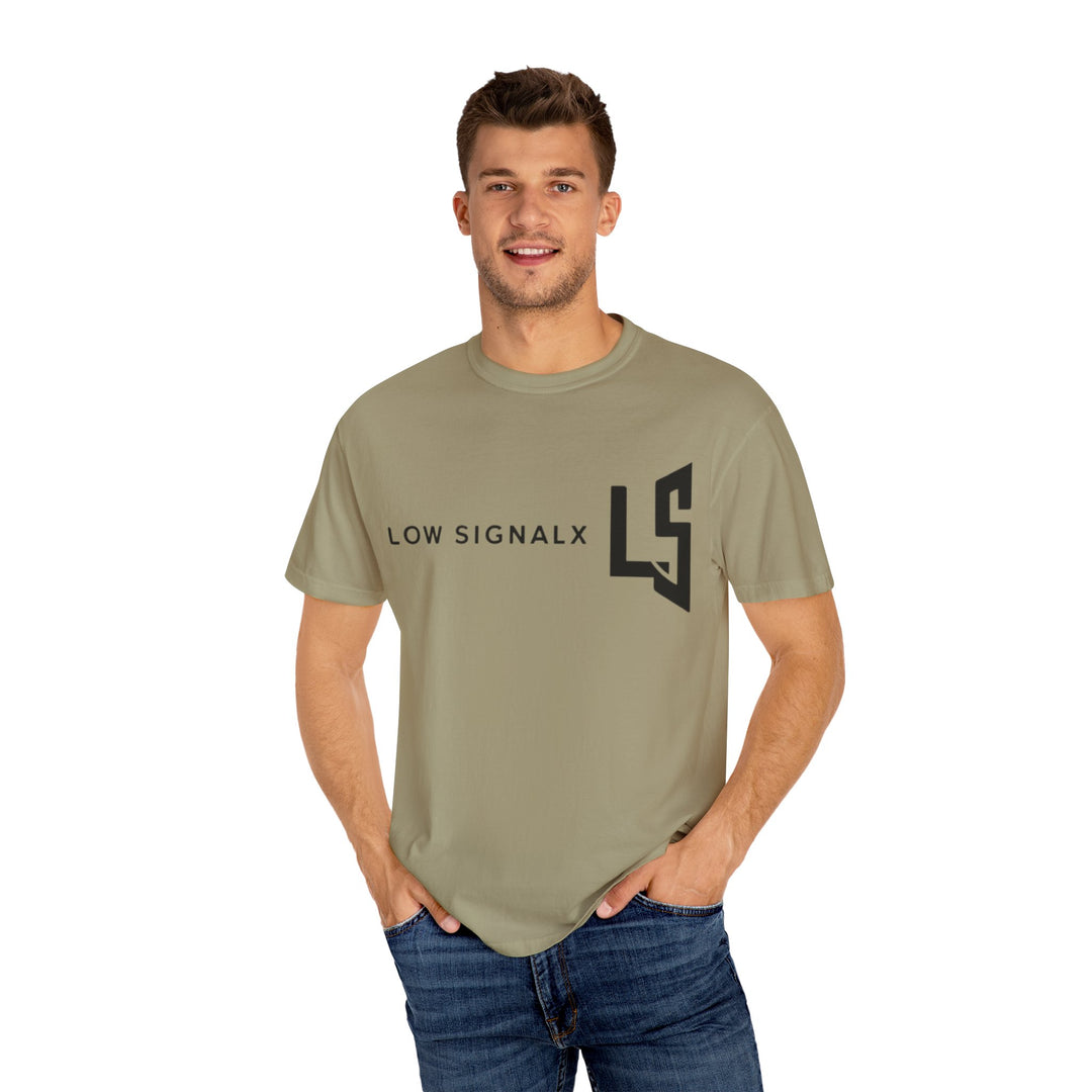 Trendy Unisex Garment-Dyed T-Shirt - LOW SIGNALX Graphic Tee