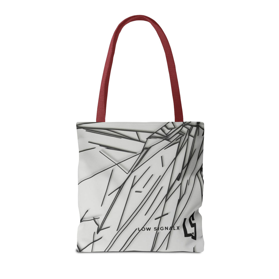 Modern Minimalist Tote Bag - Stylish Black and White Design for Everyday Use