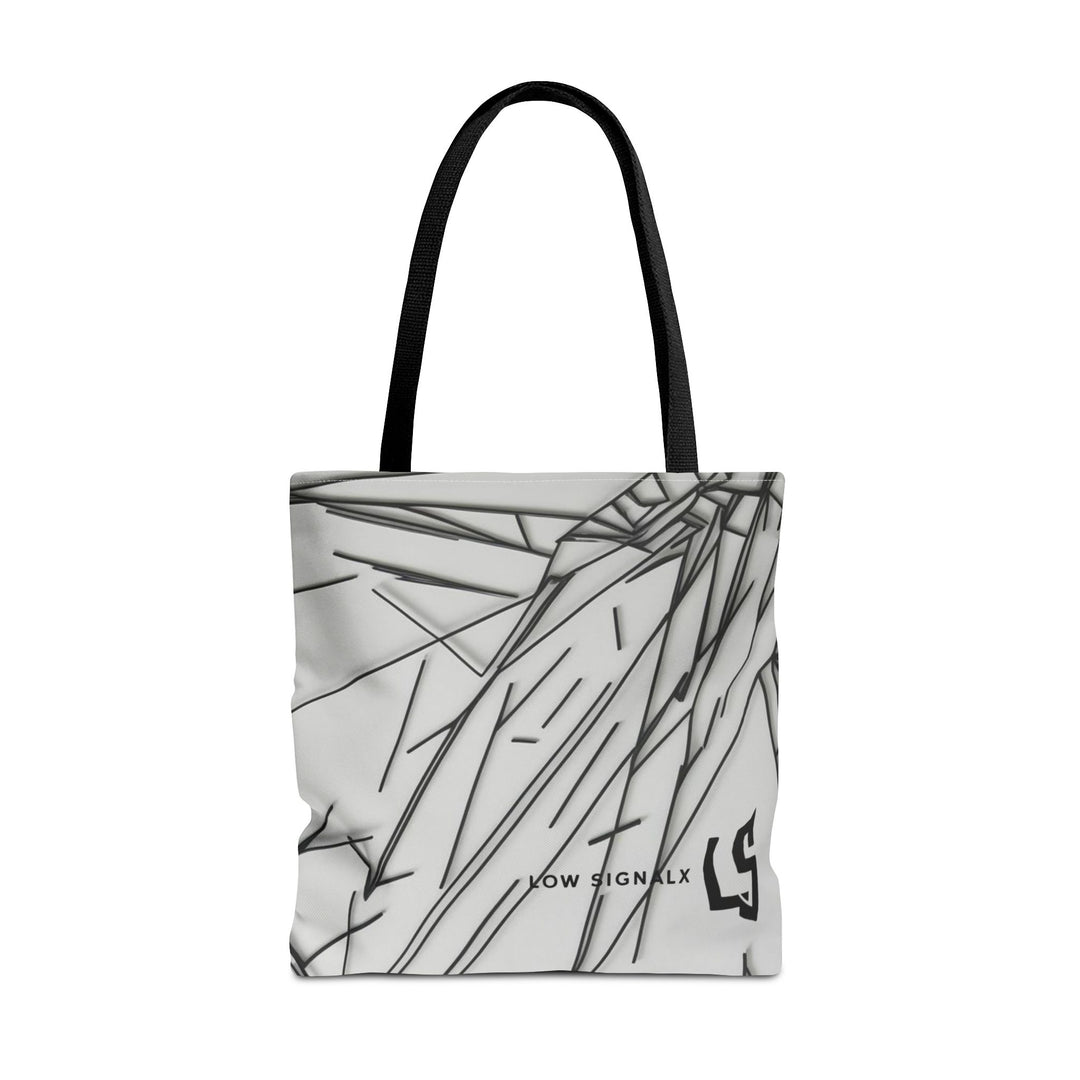 Modern Minimalist Tote Bag - Stylish Black and White Design for Everyday Use