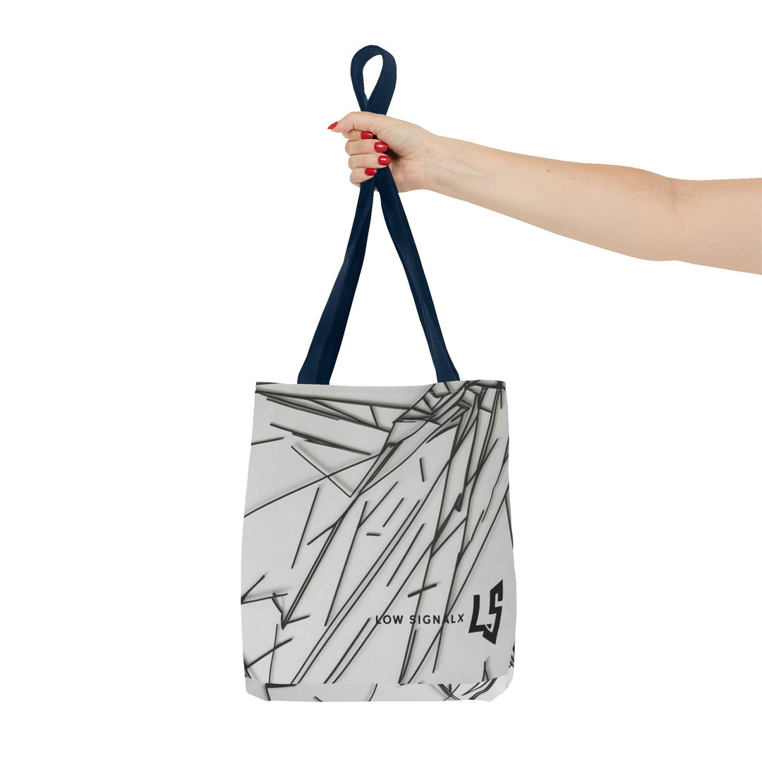 Modern Minimalist Tote Bag - Stylish Black and White Design for Everyday Use