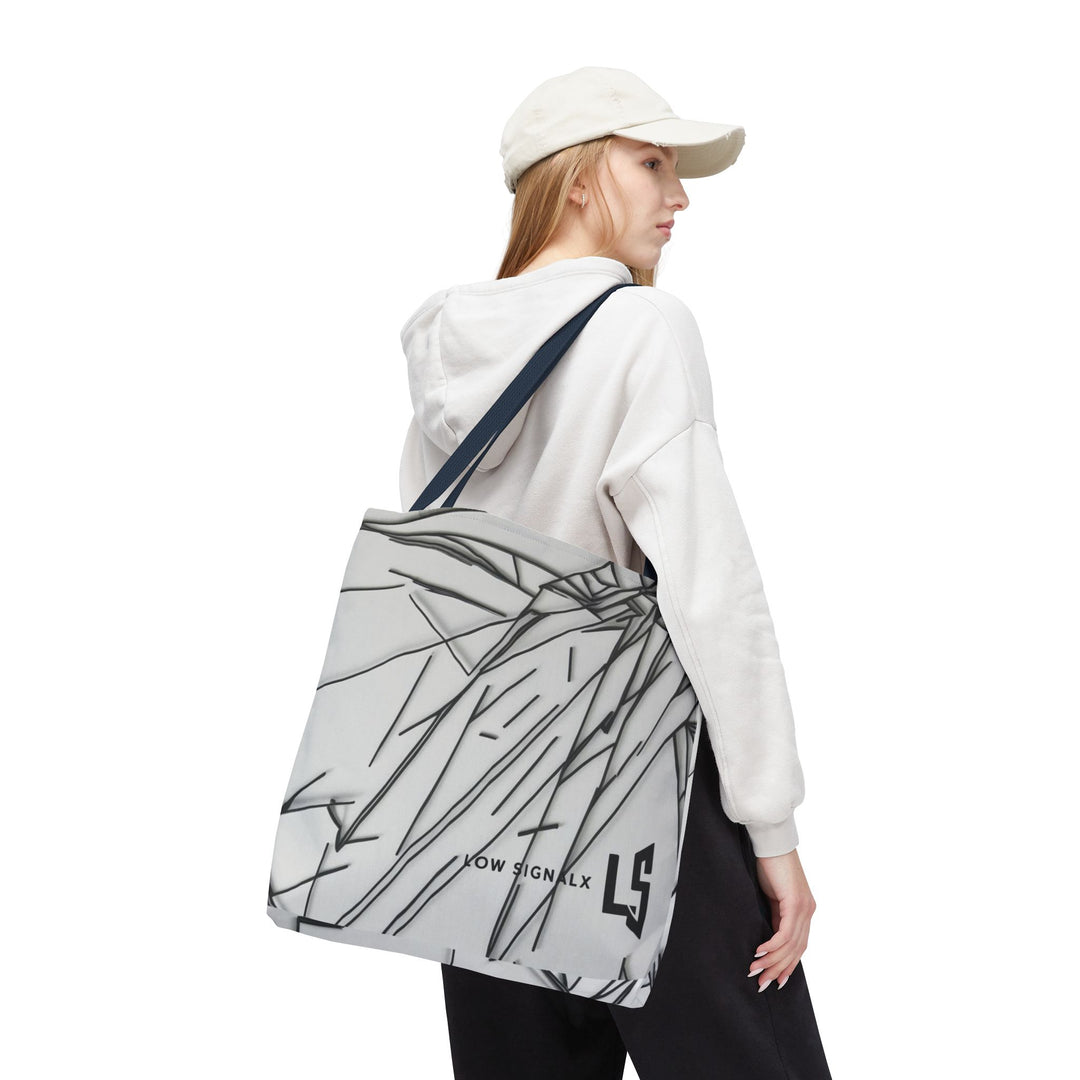 Modern Minimalist Tote Bag - Stylish Black and White Design for Everyday Use