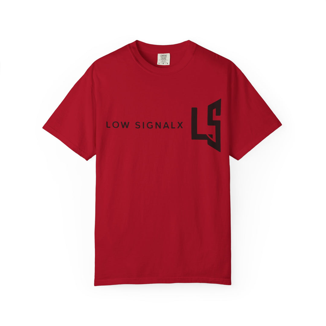 Trendy Unisex Garment-Dyed T-Shirt - LOW SIGNALX Graphic Tee