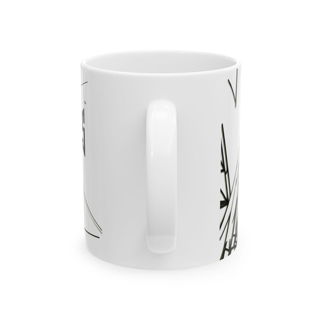 Minimalist Coffee Cup, Artistic Tea Mug, Contemporary Drinkware, Stylish Gift for Home Decor