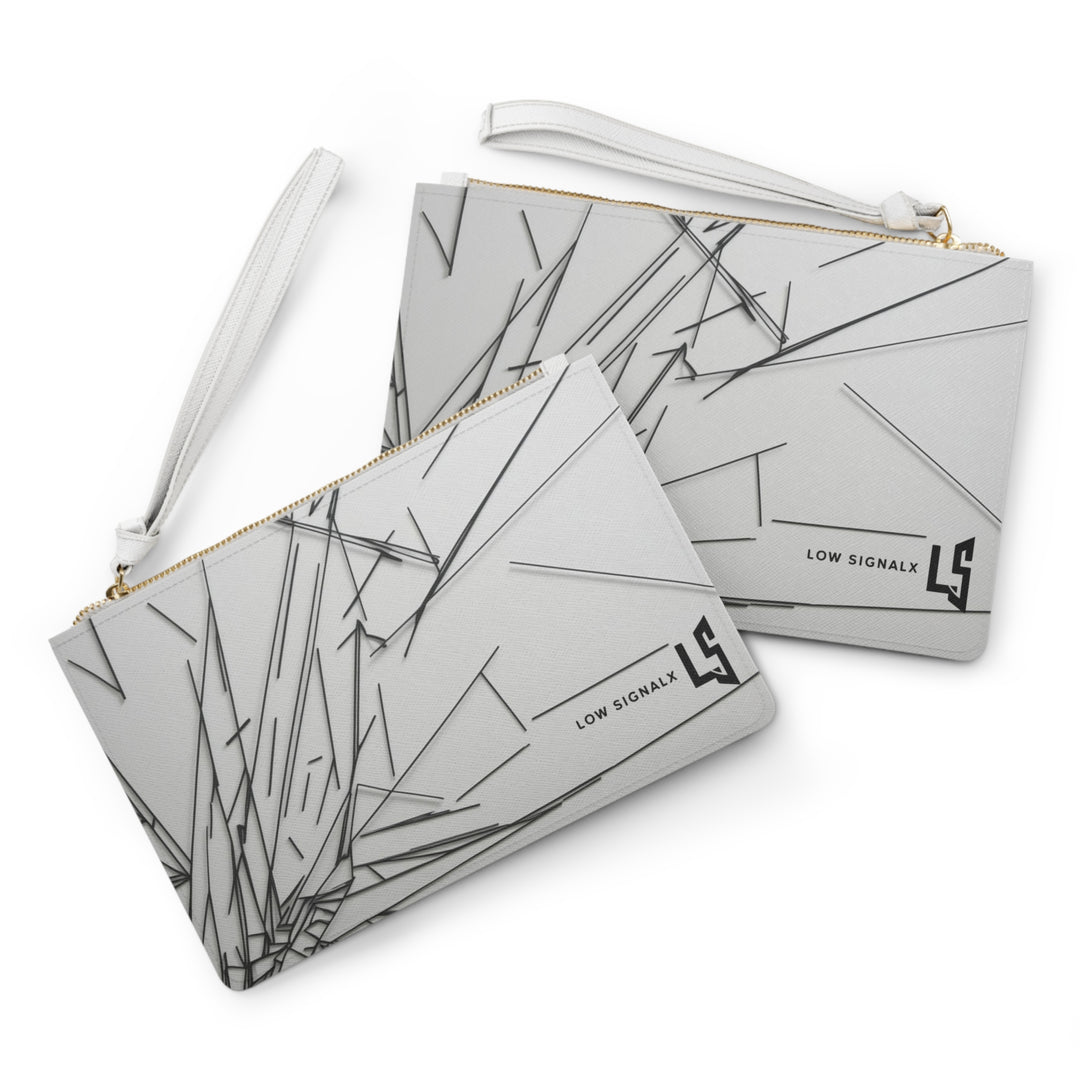Abstract Geometric Clutch Bag - Modern Minimalist Design