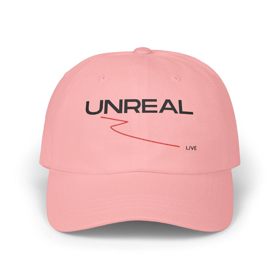 Minimalist Dad Cap - 'I EXIST' Graphic Hat -- L/VÉ