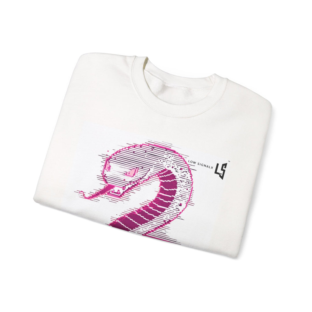 Stylish Graphic Sweatshirt with Snake Design, Cozy Unisex Crewneck, Trendy Layering Piece, Casual Wear, Perfect for Gifts and Streetwear