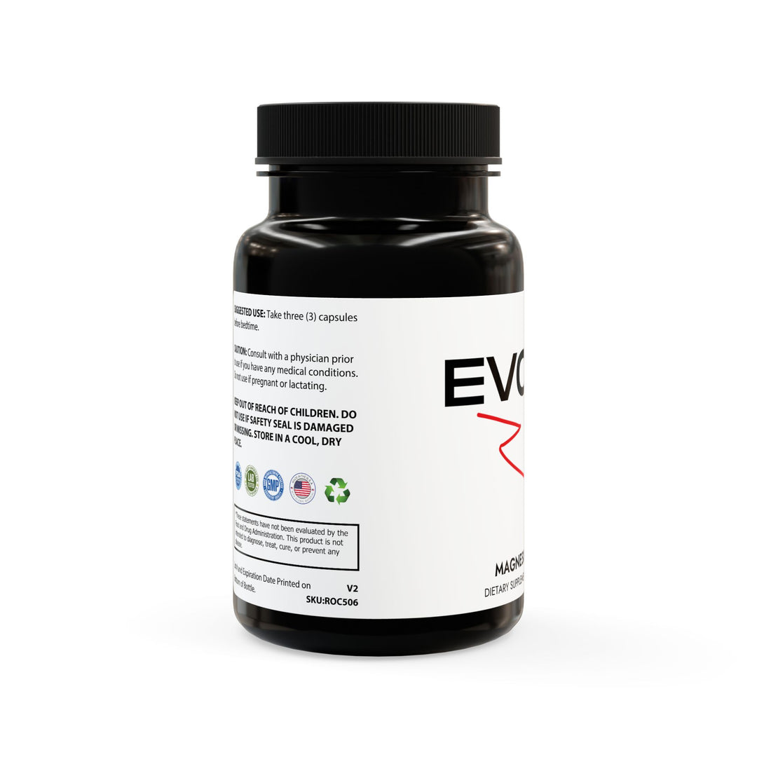 Magnesium Zinc Supplement (90 Capsules)