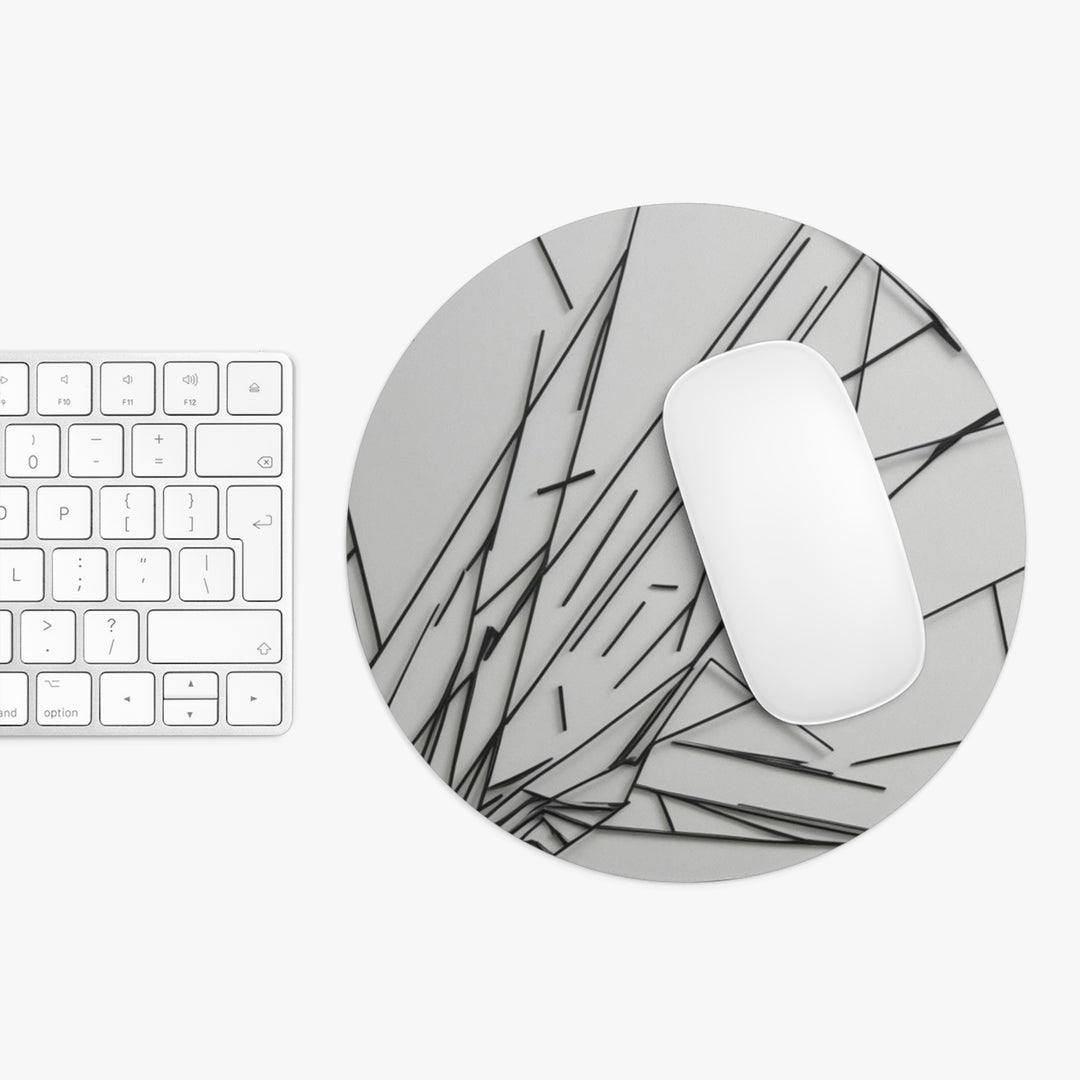 Modern Geometric Mouse Pad - Stylish Desk Accessory for Home Office