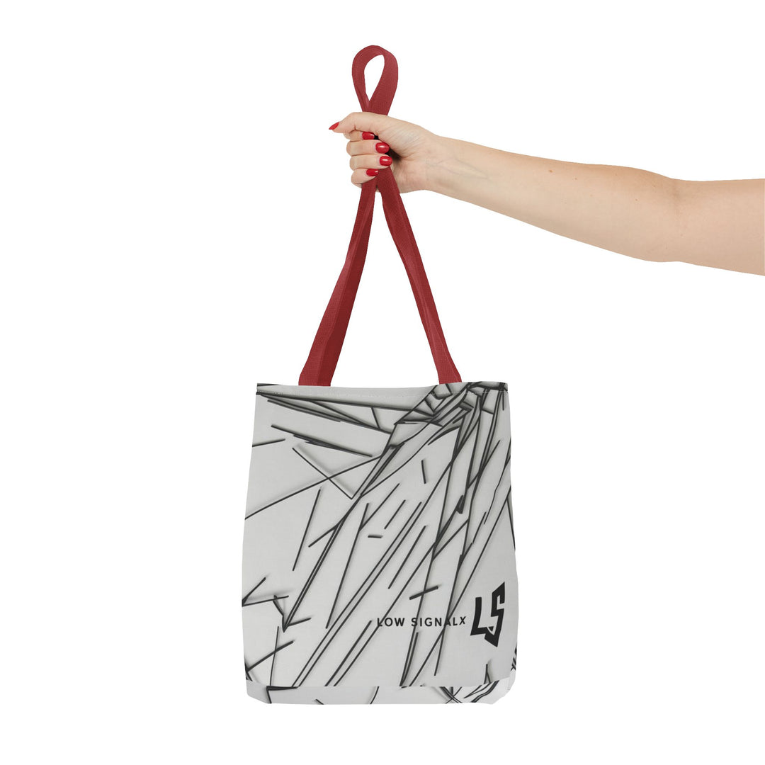 Modern Minimalist Tote Bag - Stylish Black and White Design for Everyday Use