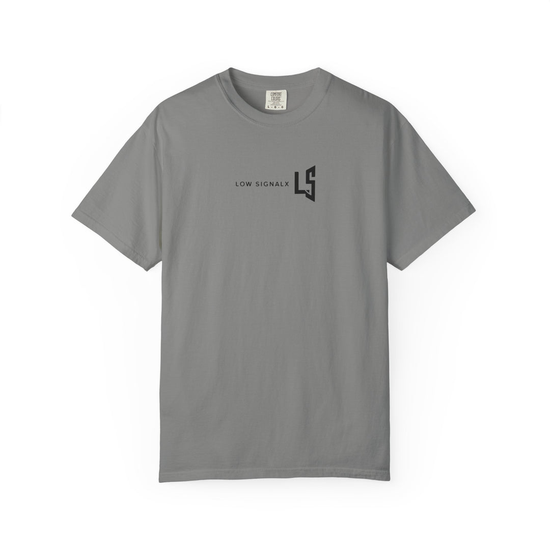 Trendy Unisex Garment-Dyed T-Shirt - LOW SIGNALX Graphic Tee