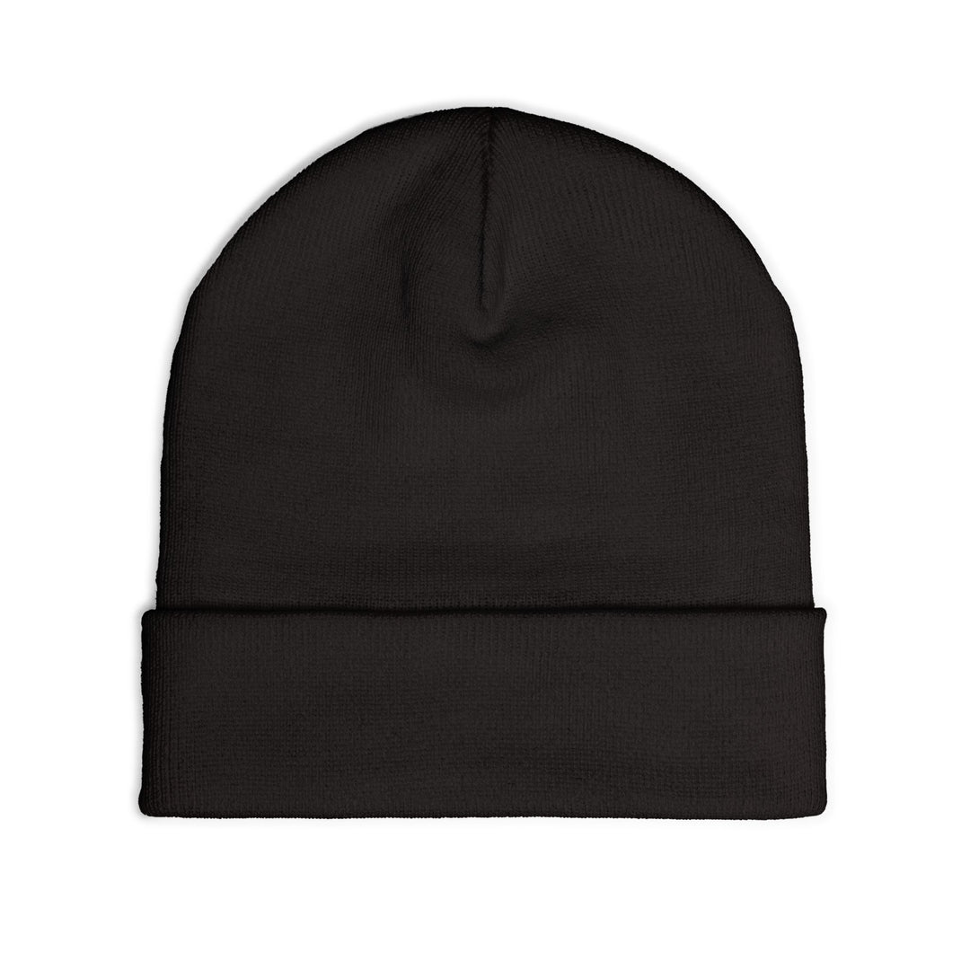 Low Signalx Embroidered Knit Beanie — Logo Winter Hat