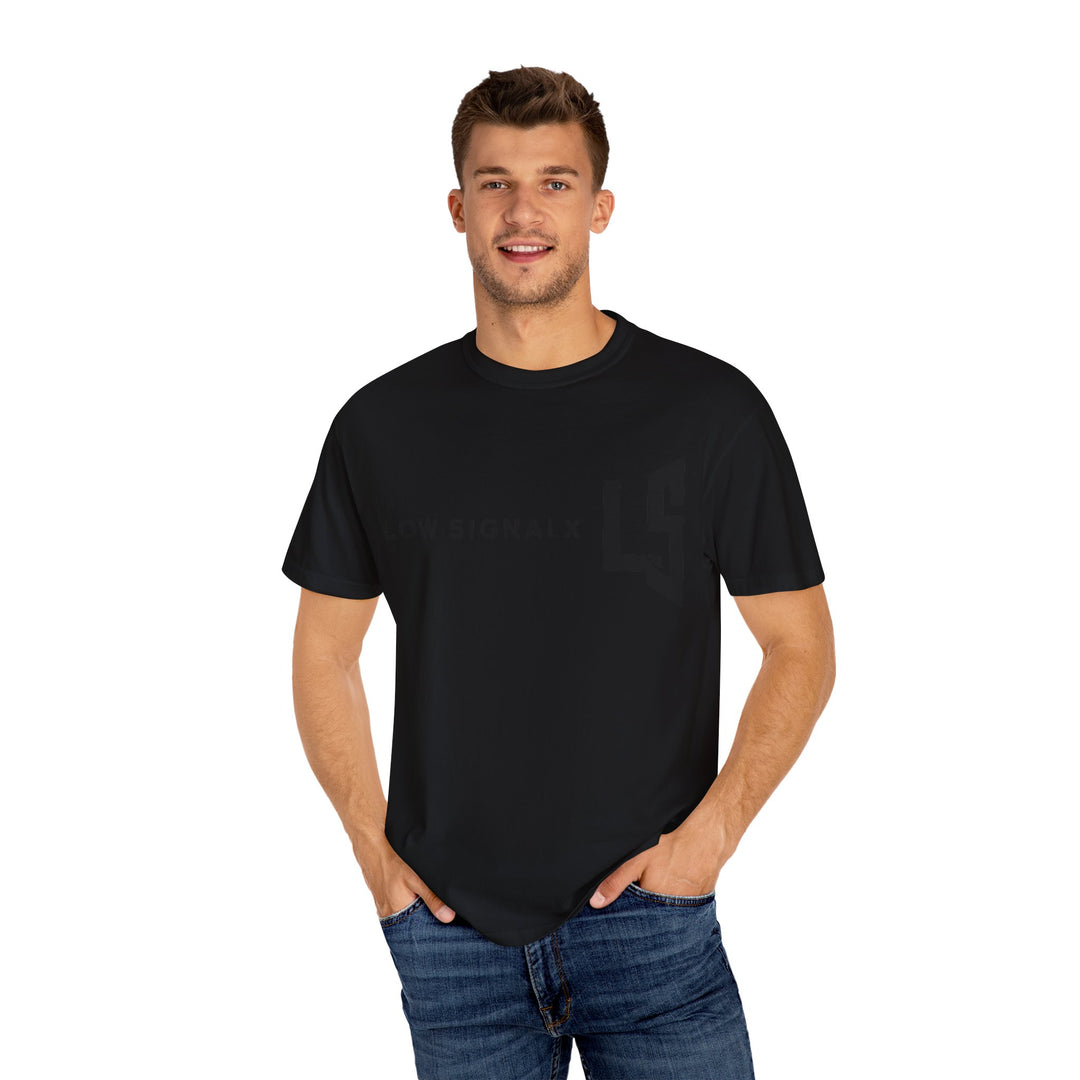 Trendy Unisex Garment-Dyed T-Shirt - LOW SIGNALX Graphic Tee