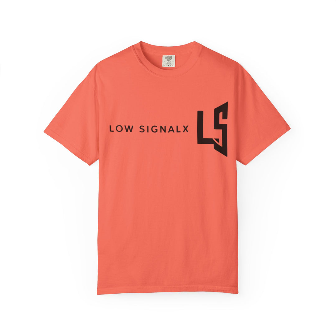Trendy Unisex Garment-Dyed T-Shirt - LOW SIGNALX Graphic Tee