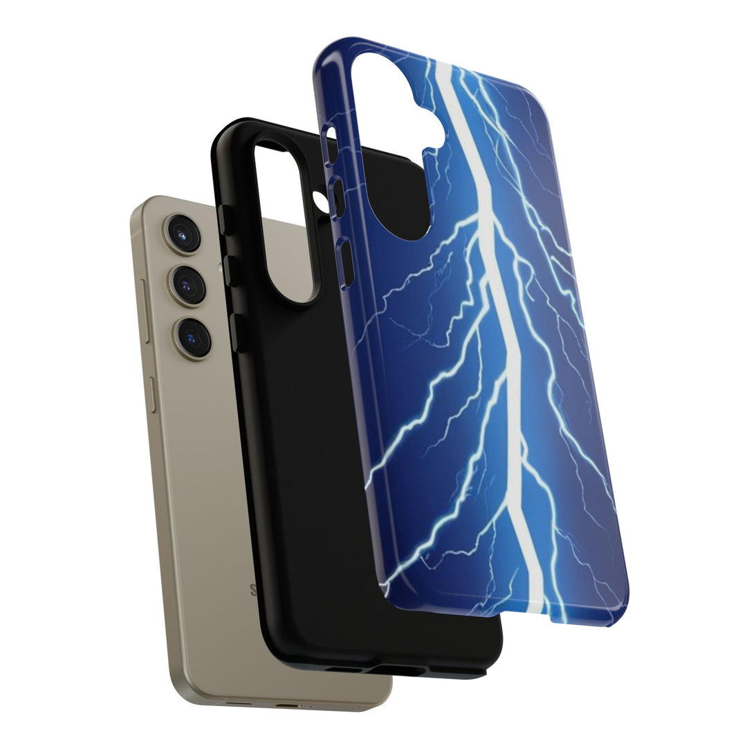 Samsung Galaxy S25 -S21 Lightning Bolt Phone Case - Tough, Stylish, and Shock-Resistant