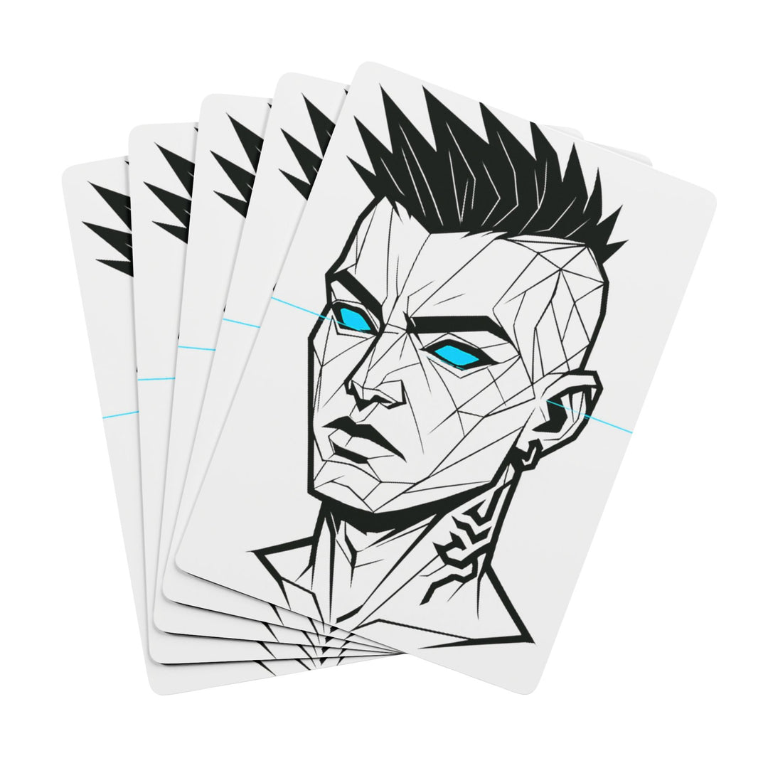 Poker Playing Cards Set - Unique Graphic Card Deck, Poker Gifts, Game Night Essentials, Cardistry, Collectible Art Cards