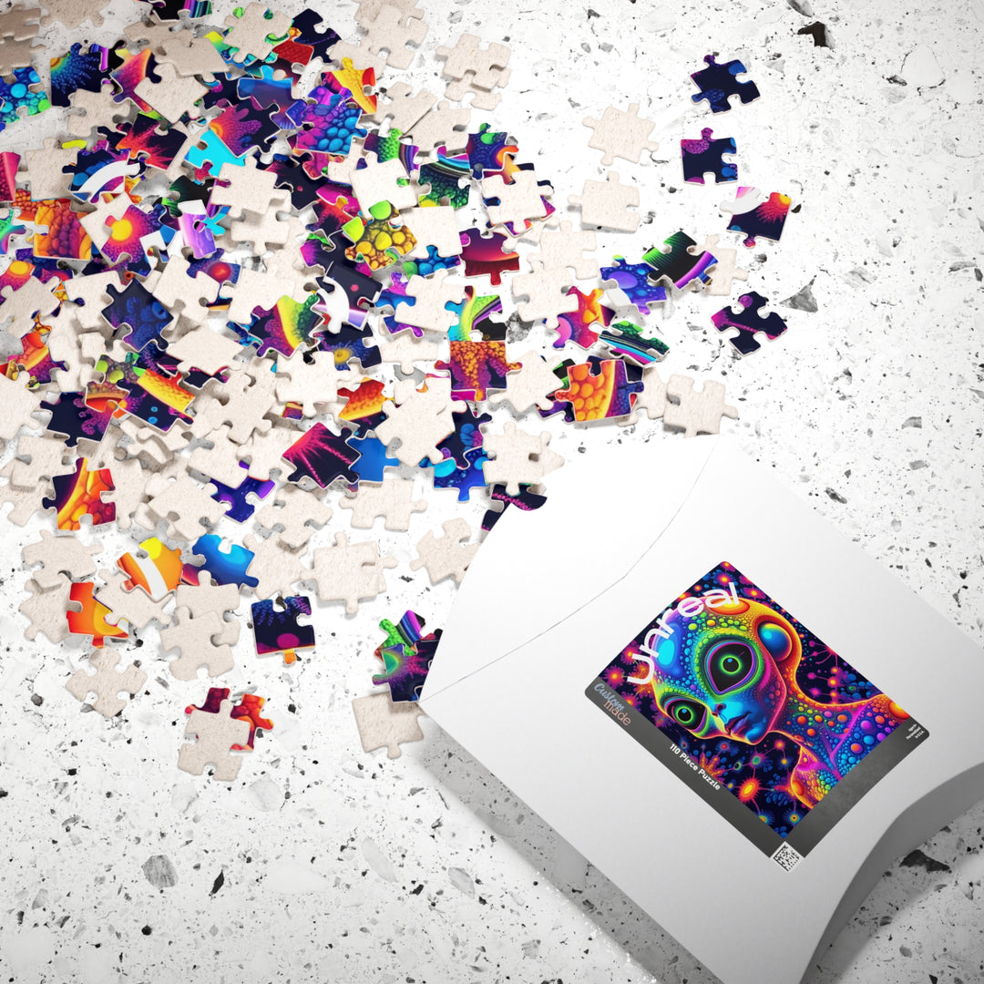 Vintage Vibe Puzzle - Obey Less Design, Unique Home Decor, Family Game Night, Gift for Adults, Stress Relief Fun, Colorful Art