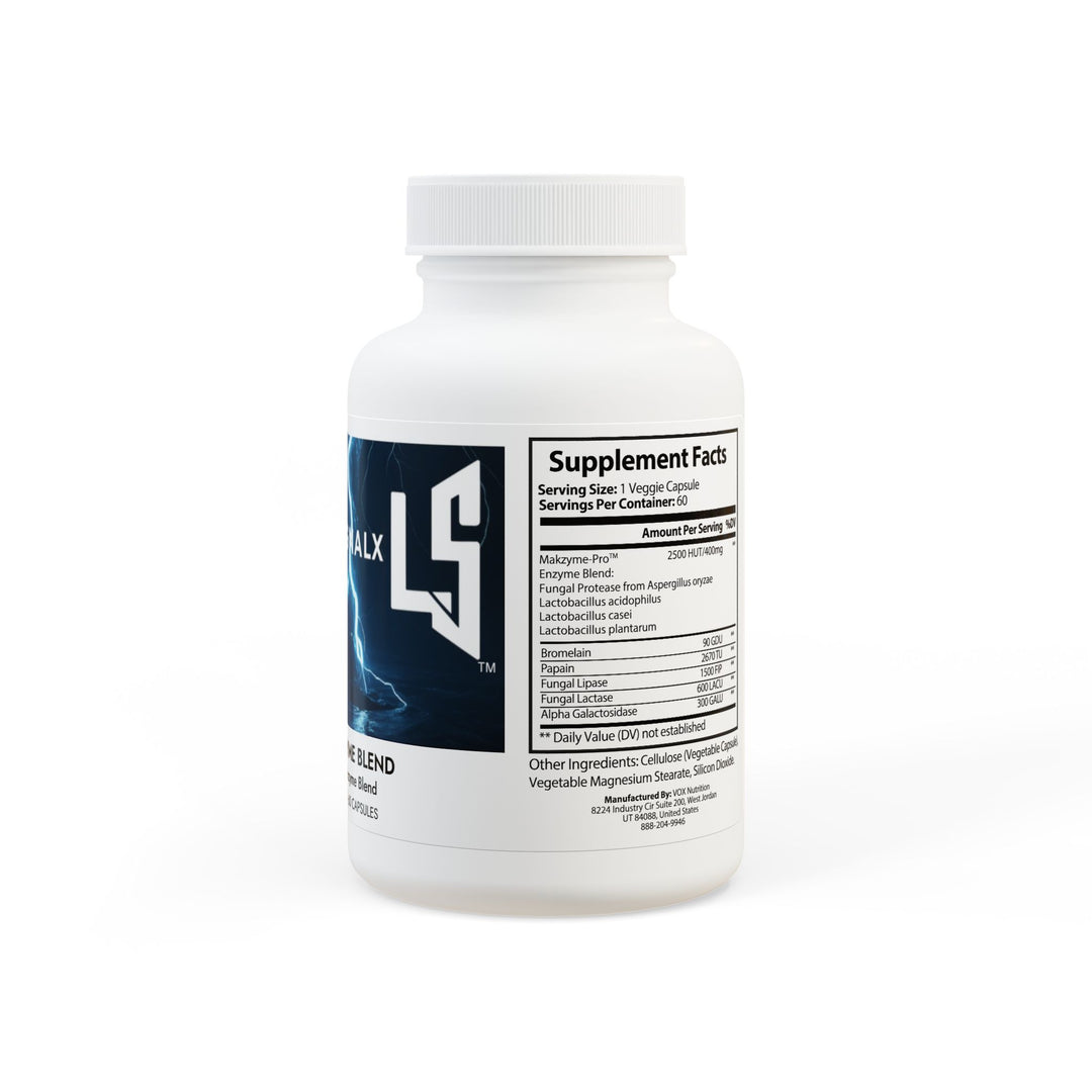 Digestive Enzyme Blend Supplement (60 Capsules)