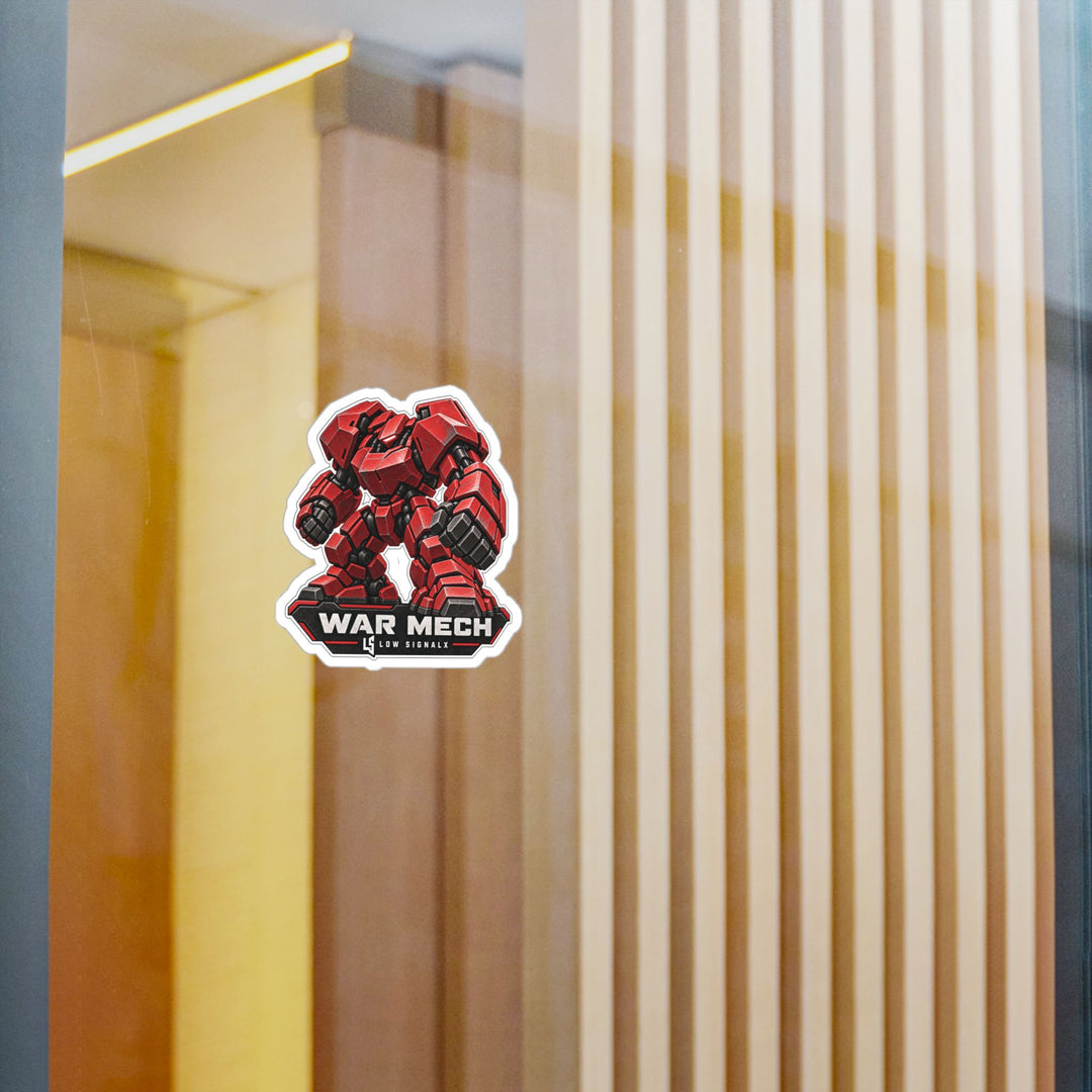 War Mech — Low SignalX Heavy Assault Vinyl Sticker