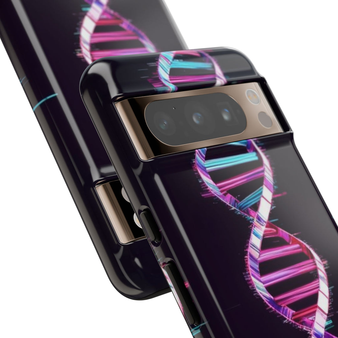 Google Pixel 9 - 6 DNA Pattern Phone Case - Tough & Stylish Design