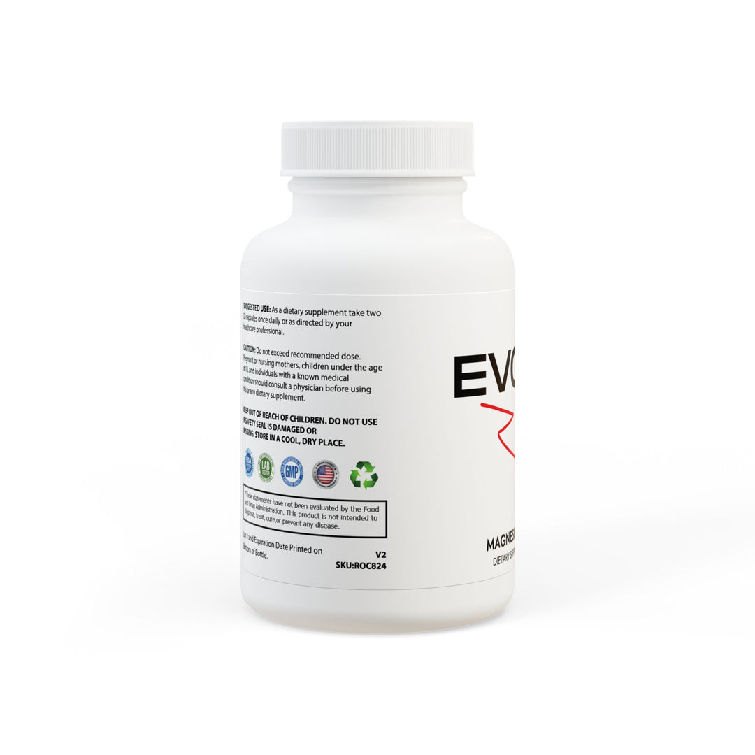 Magnesium Glycinate Supplement (60 Capsules)