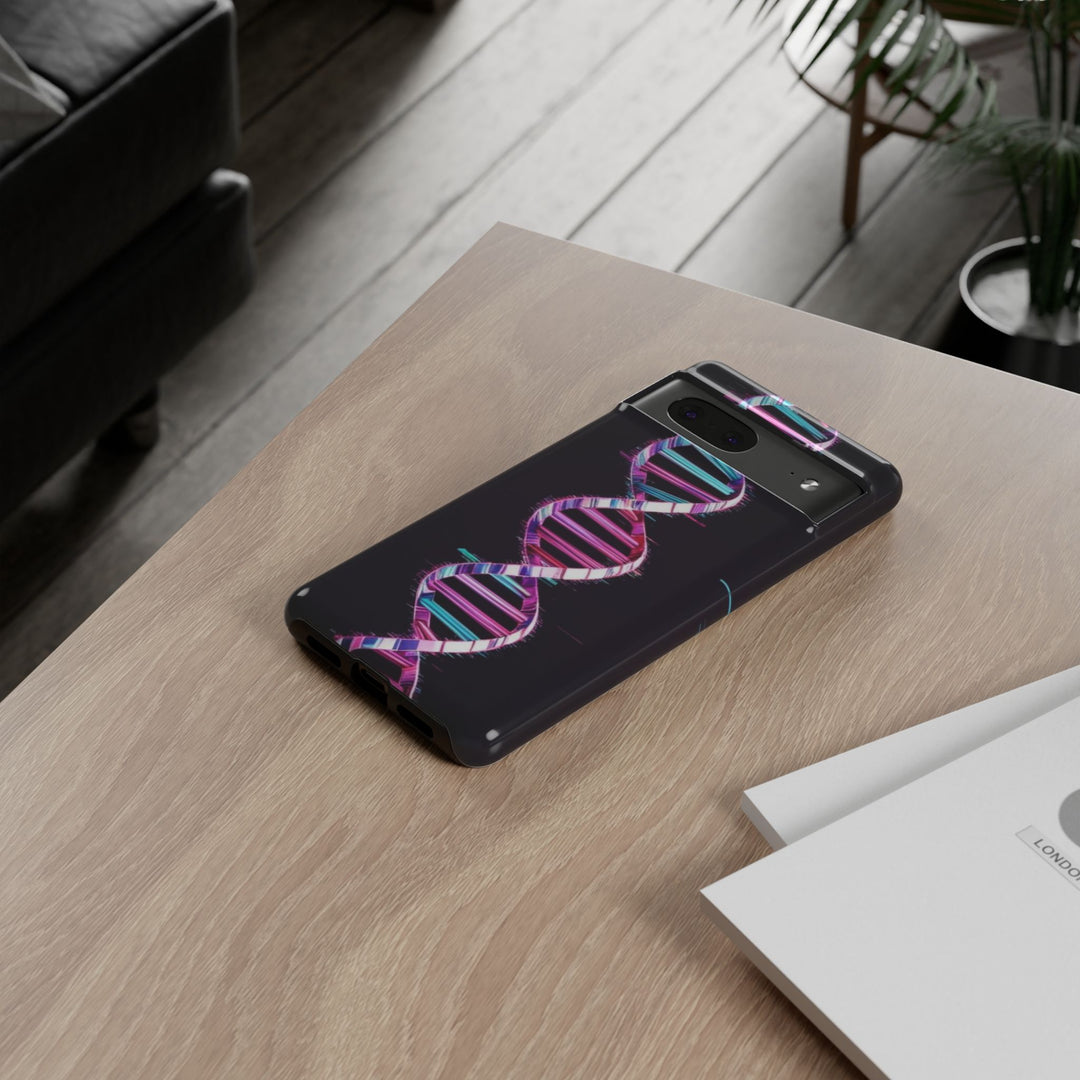 Google Pixel 9 - 6 DNA Pattern Phone Case - Tough & Stylish Design
