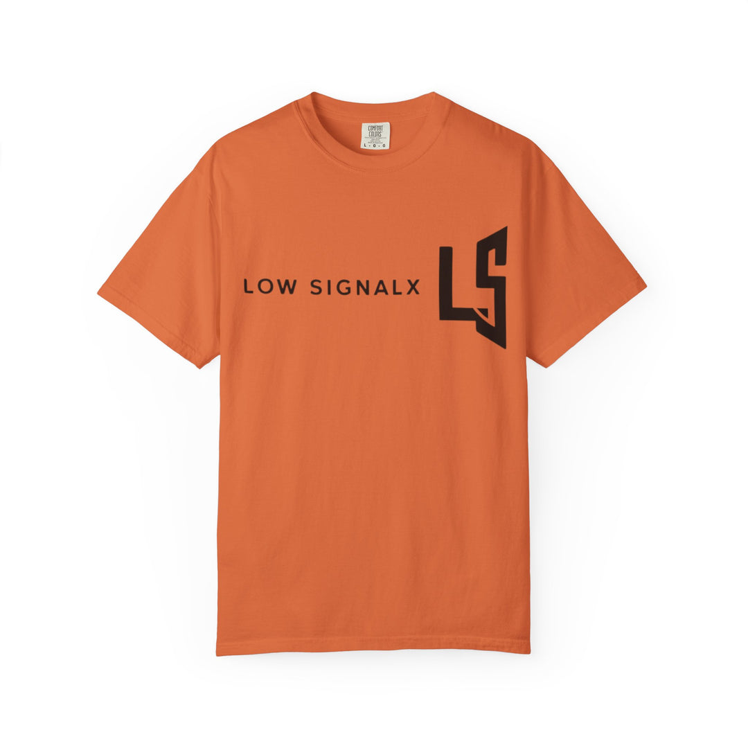 Trendy Unisex Garment-Dyed T-Shirt - LOW SIGNALX Graphic Tee