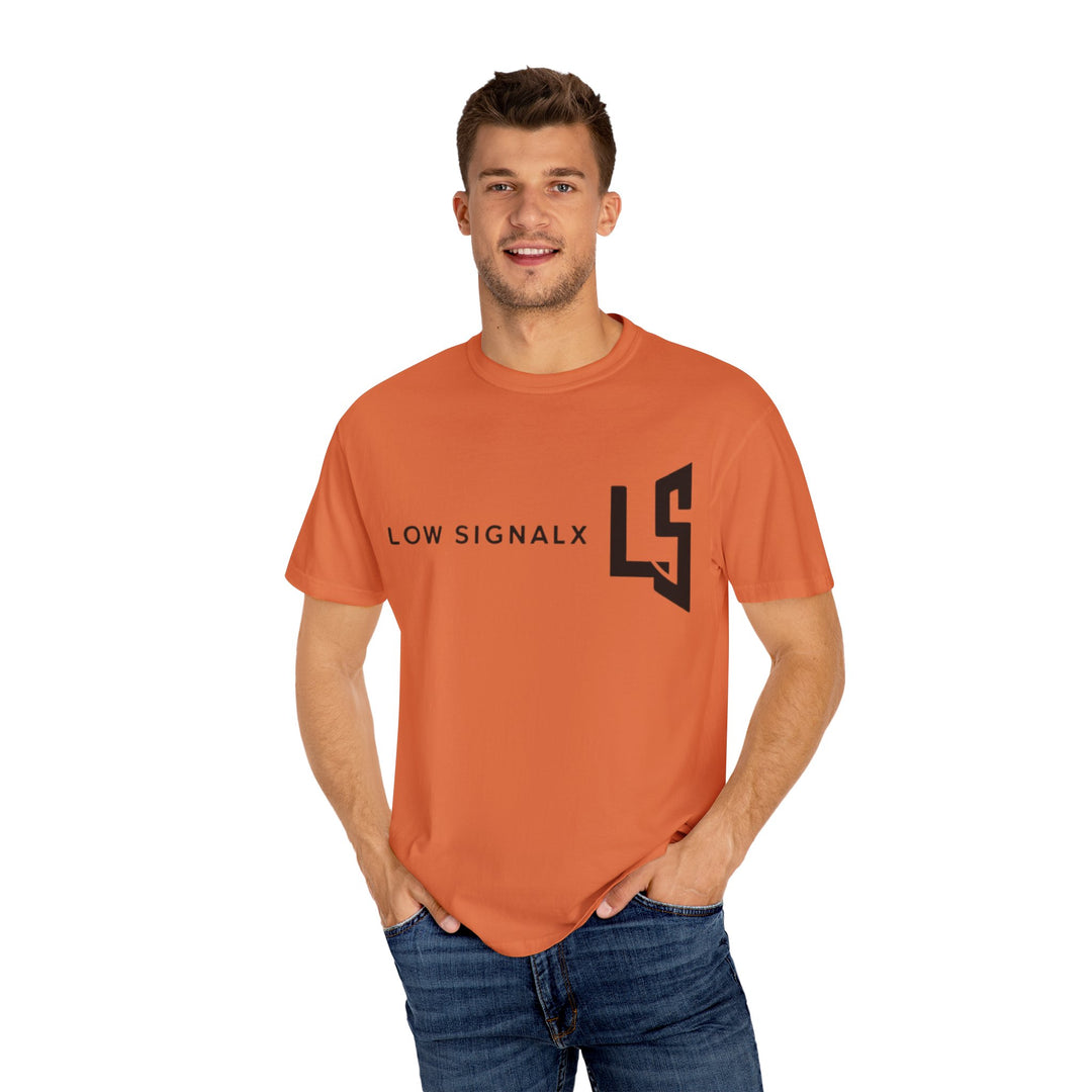 Trendy Unisex Garment-Dyed T-Shirt - LOW SIGNALX Graphic Tee
