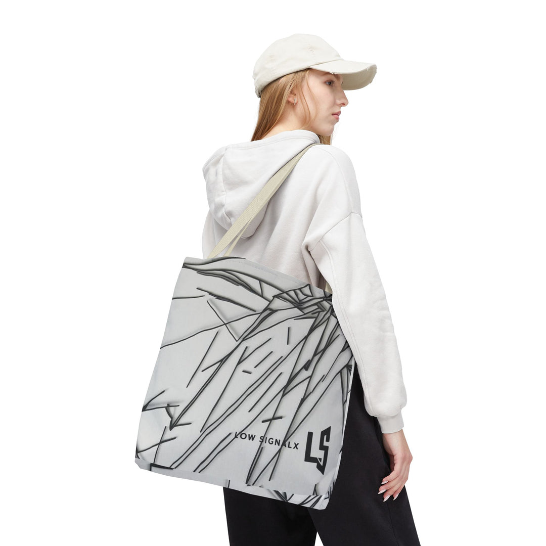 Modern Minimalist Tote Bag - Stylish Black and White Design for Everyday Use