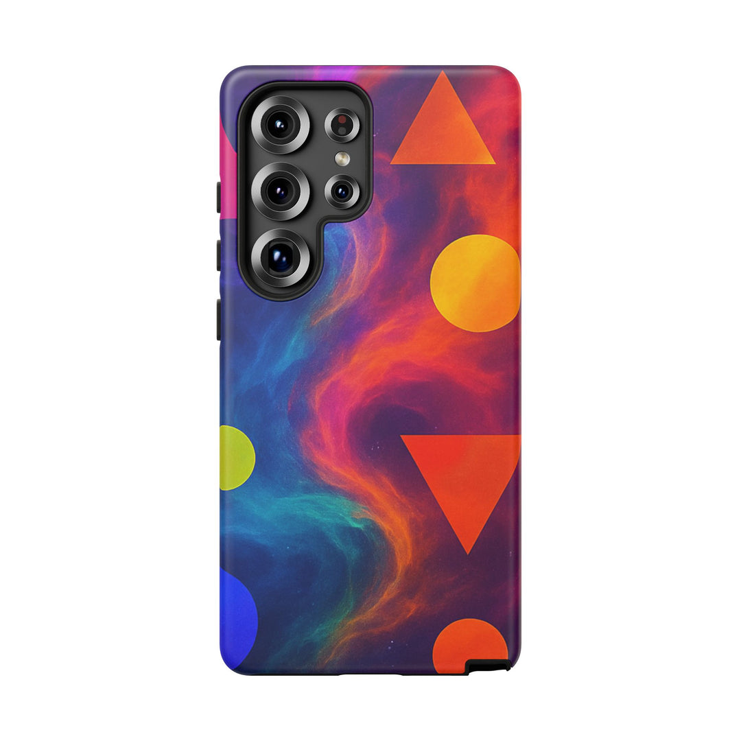 Samsung Galaxy S25 - S21 Vibrant Tough Phone Case with Abstract Design