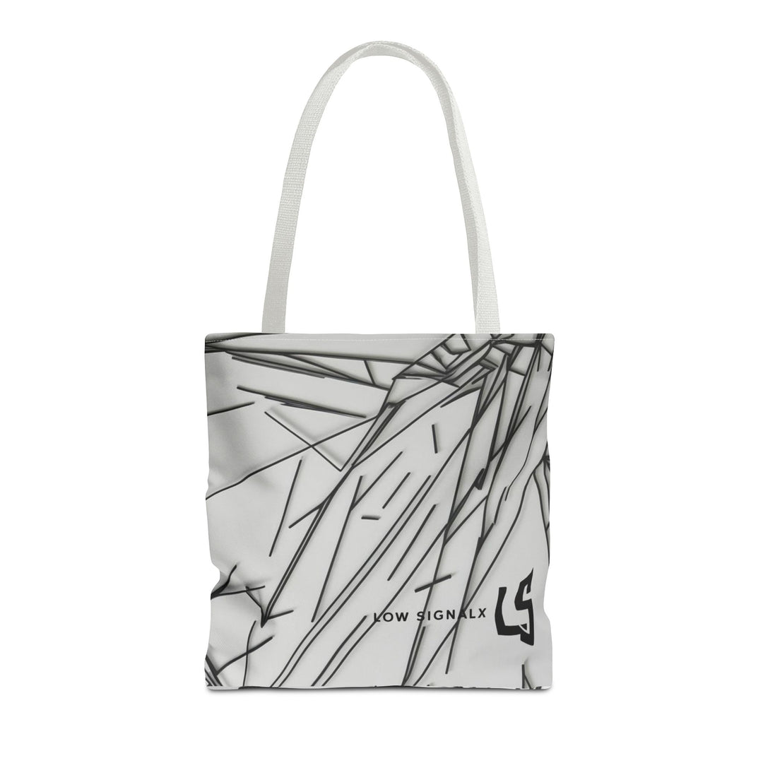 Modern Minimalist Tote Bag - Stylish Black and White Design for Everyday Use