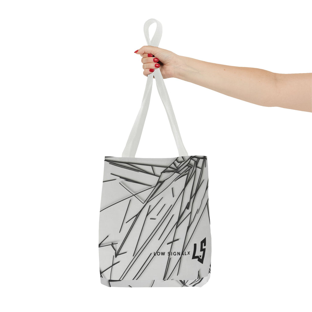 Modern Minimalist Tote Bag - Stylish Black and White Design for Everyday Use