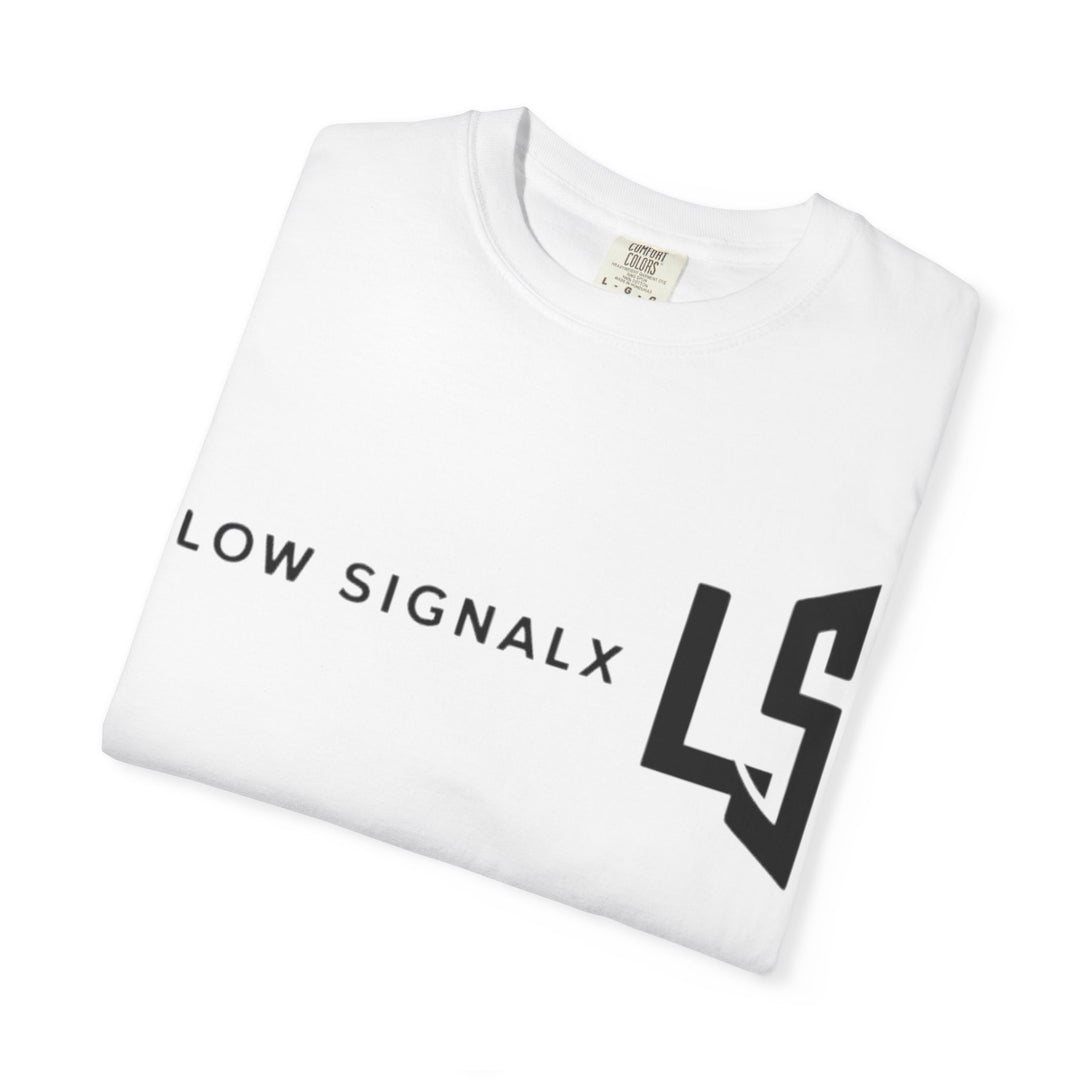 Trendy Unisex Garment-Dyed T-Shirt - LOW SIGNALX Graphic Tee