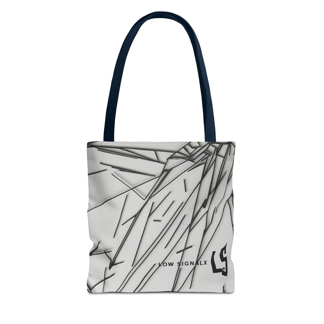 Modern Minimalist Tote Bag - Stylish Black and White Design for Everyday Use