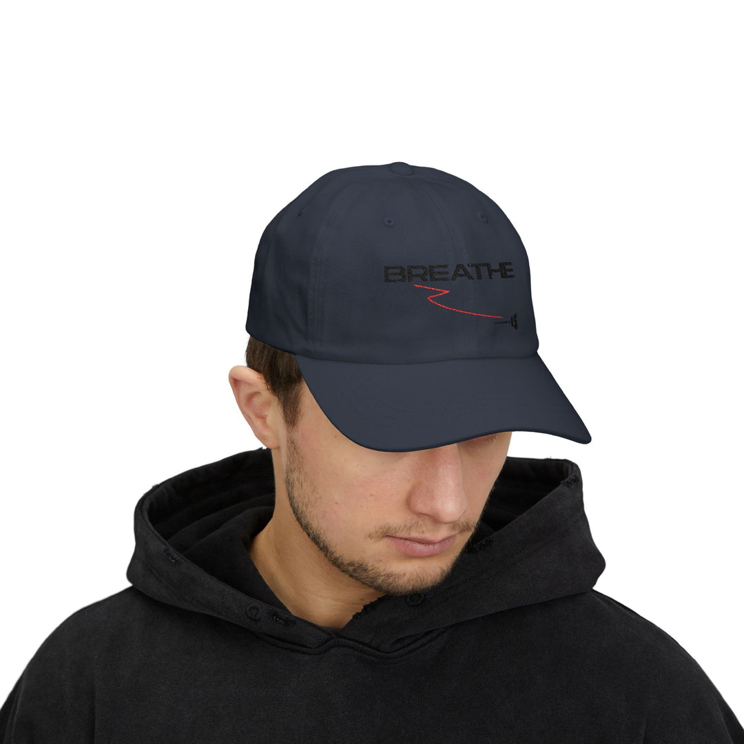 Trendy Classic Dad Cap - 'Not Real, Low SignalX' Style for Casual Outings