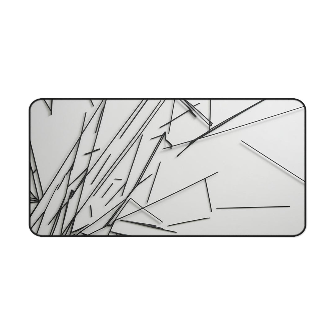 Stylish Office Desk Mat with Modern Abstract Design