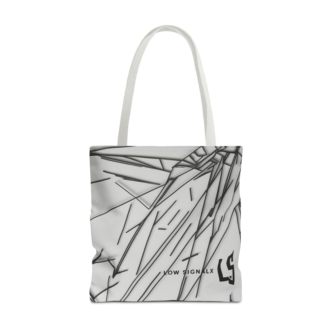 Modern Minimalist Tote Bag - Stylish Black and White Design for Everyday Use