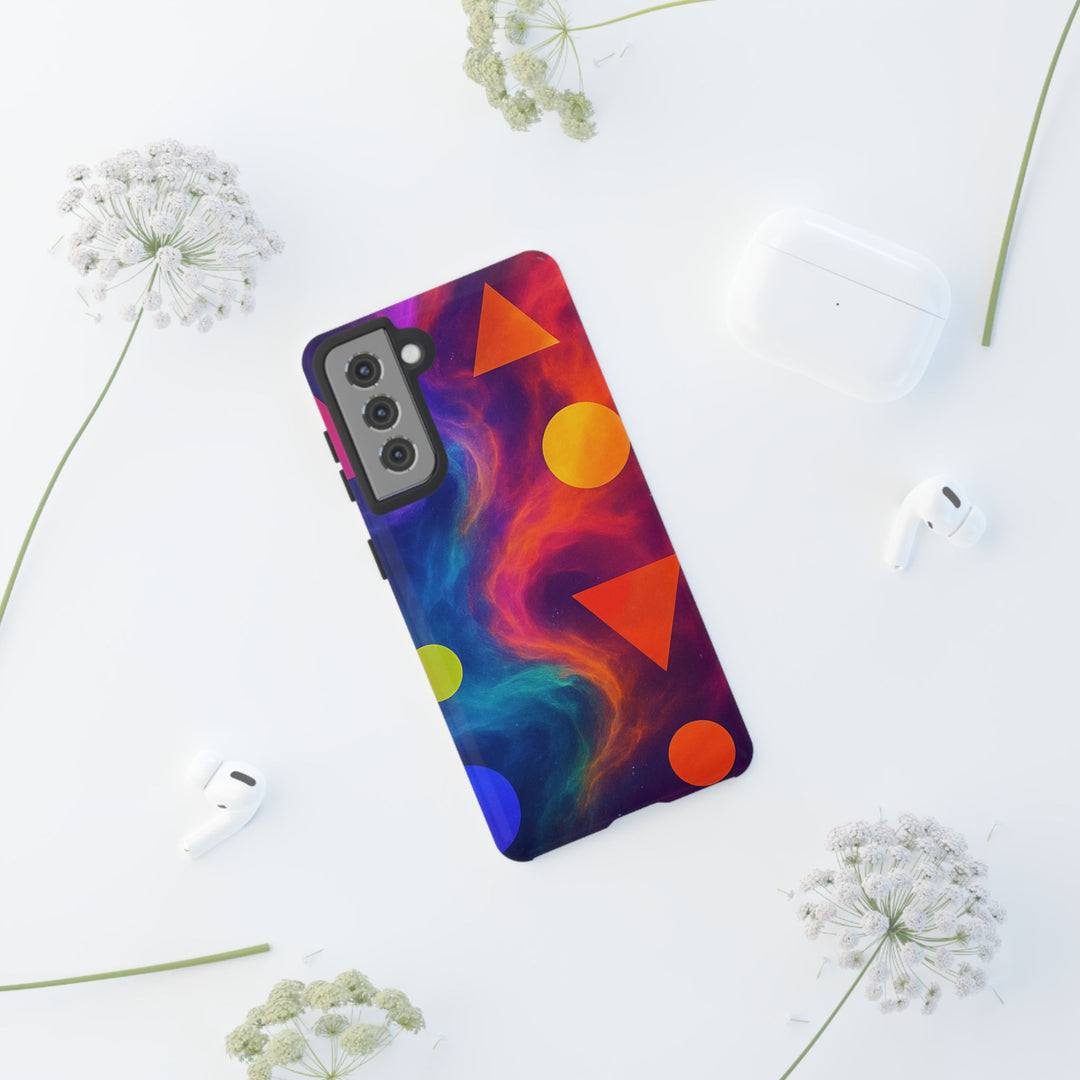 Samsung Galaxy S25 - S21 Vibrant Tough Phone Case with Abstract Design
