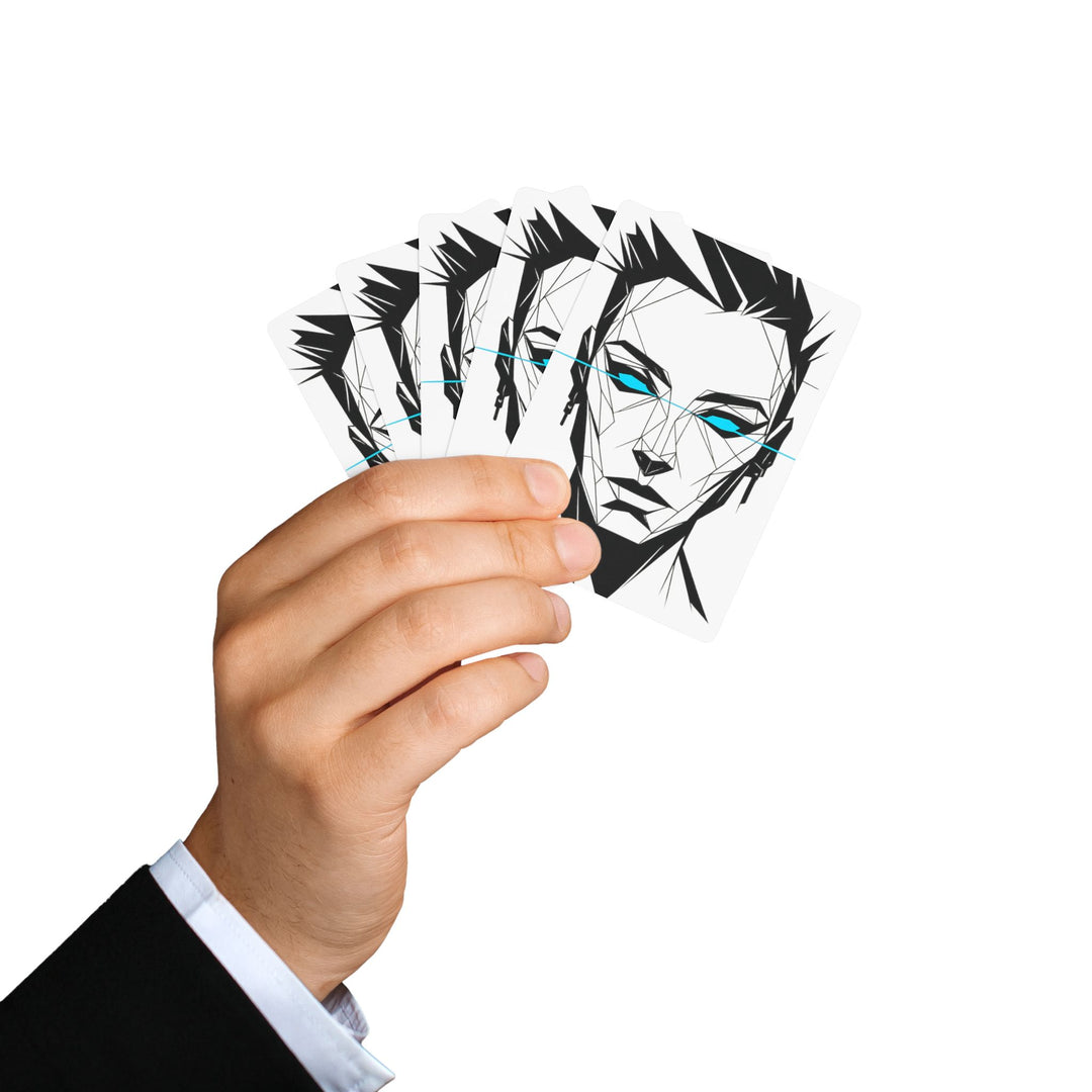 Stylish Poker Playing Cards - Unique Gift for Card Lovers, Game Night Essentials, Modern Decor, Party Favors, Collectible Decks