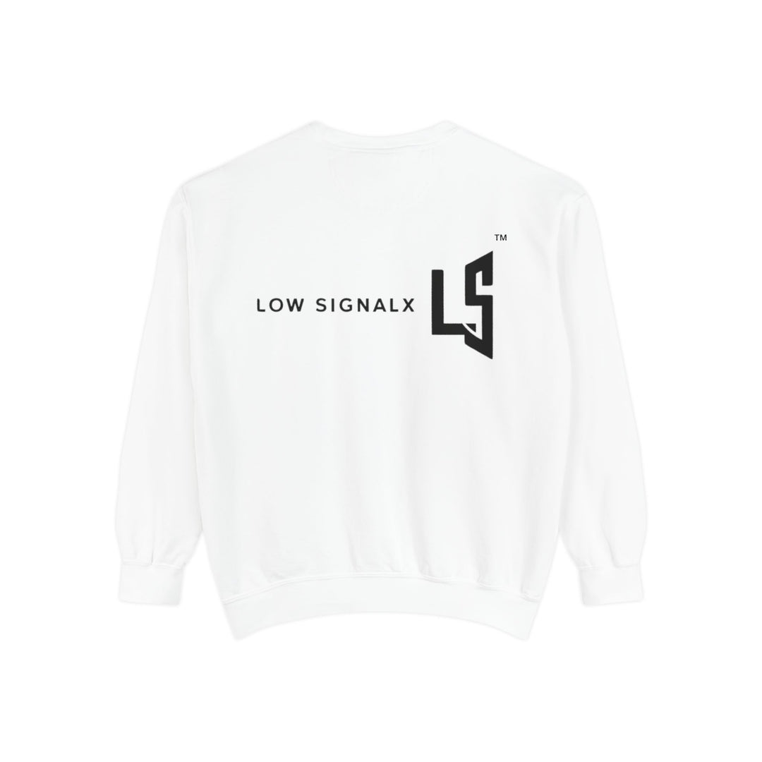 Artistic Unisex Sweatshirt with Abstract Design, Comfortable Layer, Streetwear Style, Gift for Him and Her, Cozy Graphic Pullover
